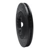 E-Line Drilled & Slotted Black Brake Rotor, 2009-2012 GM, Position: Front Right - image 2
