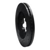 E-Line Drilled & Slotted Black Brake Rotor, 2009-2012 GM, Position: Front Right - image 4