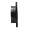 E-Line Drilled & Slotted Black Brake Rotor, 2010-2017 GM, Position: Rear Left - image 3