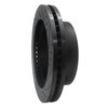 E-Line Drilled & Slotted Black Brake Rotor, Fits Select GM, Position: Front Left - image 4