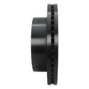 E-Line Drilled & Slotted Black Brake Rotor, Fits Select GM, Position: Front Right - image 3