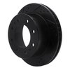 E-Line Drilled & Slotted Black Brake Rotor, Fits Select GM, Position: Rear Left - image 2