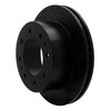 E-Line Drilled & Slotted Black Brake Rotor, Fits Select GM, Position: Rear Right - image 2