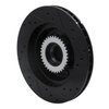 E-Line Drilled & Slotted Black Brake Rotor, 1991-1996 GM, Position: Front Left - image 4