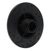 E-Line Drilled & Slotted Black Brake Rotor, 1984-1987 GM, Position: Front Right - image 4