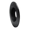 E-Line Drilled & Slotted Black Brake Rotor, 1992-2005 GM, Position: Rear Right - image 4