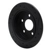 E-Line Drilled & Slotted Black Brake Rotor, 1997-2005 GM, Position: Rear Left - image 4