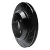 E-Line Drilled & Slotted Black Brake Rotor, 1998-2002 GM, Position: Rear Right - image 3