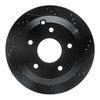 E-Line Drilled & Slotted Black Brake Rotor, 2005-2006 GM, Position: Rear Right - image 4