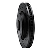 E-Line Drilled & Slotted Black Brake Rotor, 2004-2009 GM, Position: Front Right - image 1