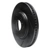 E-Line Drilled & Slotted Black Brake Rotor, 2006-2009 GM, Position: Front Left - image 3