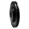 E-Line Drilled & Slotted Black Brake Rotor, 2006-2009 GM, Position: Front Right - image 1