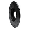 E-Line Drilled & Slotted Black Brake Rotor, 2006-2006 GM, Position: Rear Left - image 1