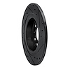 E-Line Drilled & Slotted Black Brake Rotor, 2006-2010 GM, Position: Rear Left - image 1