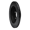 E-Line Drilled & Slotted Black Brake Rotor, 1993-1998 Ford/Lincoln/Mercury/Mazda, Position: Rear Left - image 1