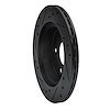 E-Line Drilled & Slotted Black Brake Rotor, 1993-1998 Ford/Lincoln/Mercury/Mazda, Position: Rear Right - image 1