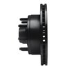 E-Line Drilled & Slotted Black Brake Rotor, 1980-1985 Ford/Lincoln/Mercury/Mazda, Position: Front Right - image 3