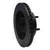 E-Line Drilled & Slotted Black Brake Rotor, 1986-1988 Ford/Lincoln/Mercury/Mazda, Position: Front Right - image 4