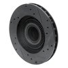 E-Line Drilled & Slotted Black Brake Rotor, 1995-1997 Ford/Lincoln/Mercury/Mazda, Position: Front Left - image 2
