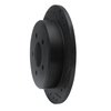 E-Line Drilled & Slotted Black Brake Rotor, 1995-2002 Ford/Lincoln/Mercury/Mazda, Position: Rear Right - image 3