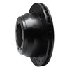 E-Line Drilled & Slotted Black Brake Rotor, 1999-2004 Ford/Lincoln/Mercury/Mazda, Position: Rear Right - image 3