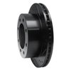 E-Line Drilled & Slotted Black Brake Rotor, 1999-2005 Ford/Lincoln/Mercury/Mazda, Position: Rear Right - image 3