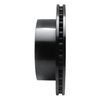 E-Line Drilled & Slotted Black Brake Rotor, 1999-2005 Ford/Lincoln/Mercury/Mazda, Position: Rear Right - image 4