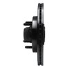 E-Line Drilled & Slotted Black Brake Rotor, 2000-2004 Ford/Lincoln/Mercury/Mazda, Position: Front Left - image 2