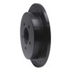 E-Line Drilled & Slotted Black Brake Rotor, 1997-2004 Ford/Lincoln/Mercury/Mazda, Position: Rear Right - image 2