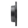 E-Line Drilled & Slotted Black Brake Rotor, 2004-2006 Ford/Lincoln/Mercury/Mazda, Position: Rear Left - image 3