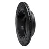E-Line Drilled & Slotted Black Brake Rotor, 2012-2014 Ford/Lincoln/Mercury/Mazda, Position: Rear Right - image 2