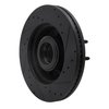 E-Line Drilled & Slotted Black Brake Rotor, Fits Select Ford/Lincoln/Mercury/Mazda, Position: Front Left - image 4