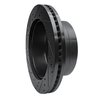 E-Line Drilled & Slotted Black Brake Rotor, Fits Select Ford/Lincoln/Mercury/Mazda, Position: Rear Right - image 4