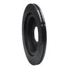 E-Line Drilled & Slotted Black Brake Rotor, Fits Select Ford/Lincoln/Mercury/Mazda, Position: Rear Right - image 2