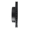 E-Line Drilled & Slotted Black Brake Rotor, 1975-1979 Ford/Lincoln/Mercury/Mazda, Position: Rear Right - image 2