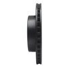 E-Line Drilled & Slotted Black Brake Rotor, 1975-1979 Ford/Lincoln/Mercury/Mazda, Position: Rear Left - image 3