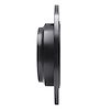 E-Line Drilled & Slotted Black Brake Rotor, 1999-2001 Acura/Honda, Position: Rear Right - image 1