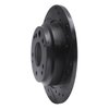 E-Line Drilled & Slotted Black Brake Rotor, 1999-2001 Acura/Honda, Position: Rear Right - image 3