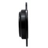 E-Line Drilled & Slotted Black Brake Rotor, 2014-2016 Acura/Honda, Position: Rear Right - image 3