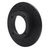 E-Line Drilled & Slotted Black Brake Rotor, 1973-1979 Acura/Honda, Position: Front Right - image 3