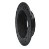 E-Line Drilled & Slotted Black Brake Rotor, 1998-2002 Acura/Honda, Position: Rear Right - image 3