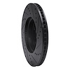 E-Line Drilled & Slotted Black Brake Rotor, Fits Select Acura/Honda, Position: Front Left - image 1