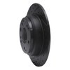 E-Line Drilled & Slotted Black Brake Rotor, 1991-1999 Fits Multiple Makes/Models, Position: Rear Left - image 2