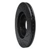 E-Line Drilled & Slotted Black Brake Rotor, 2009-2014 Acura/Honda, Position: Front Left - image 3