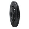 E-Line Drilled & Slotted Black Brake Rotor, Fits Select Acura/Honda, Position: Front Left - image 4