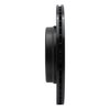 E-Line Drilled & Slotted Black Brake Rotor, 1998-2009 Fits Multiple Makes/Models, Position: Rear Left - image 4
