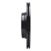 E-Line Drilled & Slotted Black Brake Rotor, 1998-2009 Fits Multiple Makes/Models, Position: Rear Right - image 2