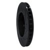 E-Line Drilled & Slotted Black Brake Rotor, Fits Select Mercedes-Benz, Position: Front Left - image 4