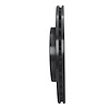 E-Line Drilled & Slotted Black Brake Rotor, 2014-2019 Mercedes-Benz, Position: Rear Right - image 1