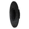 E-Line Drilled & Slotted Black Brake Rotor, 1963-1979 Fits Multiple Makes/Models, Position: Front Left - image 3